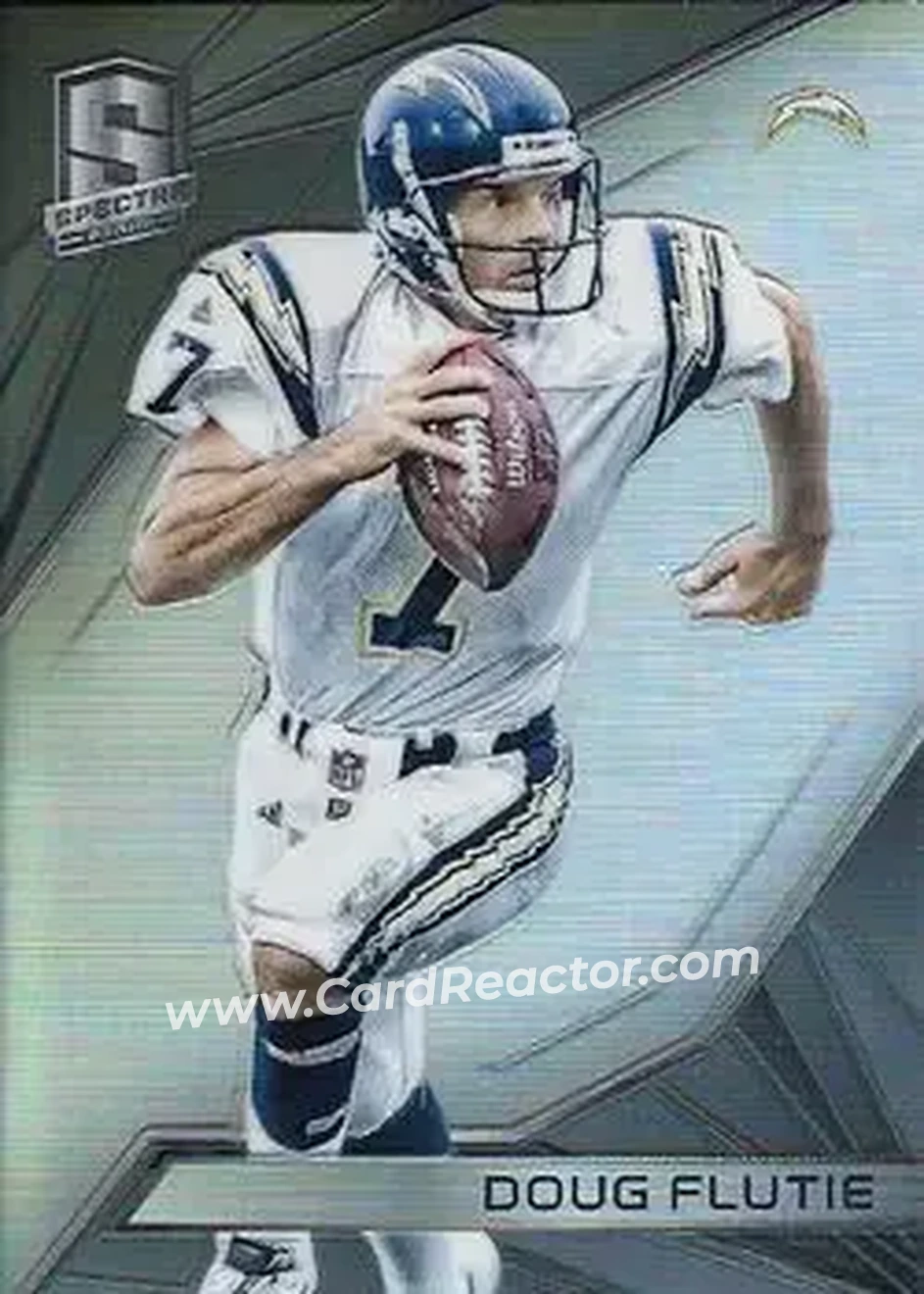 2015 Panini Spectra #39d - Doug Flutie - San Diego Chargers - Front 2015 Panini Spectra #39d - Doug Flutie - San Diego Chargers - Front