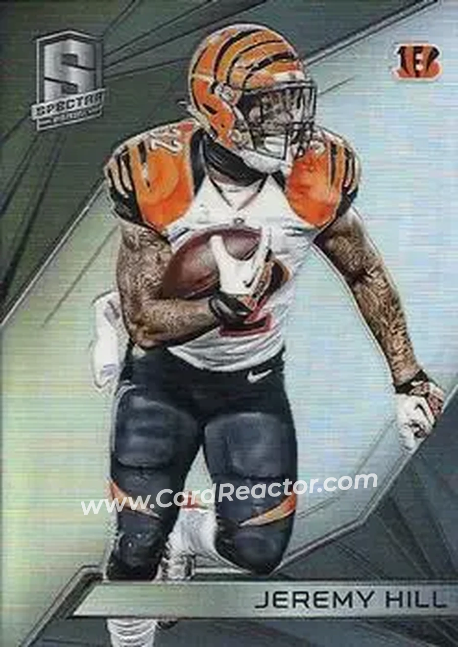 2015 Panini Spectra #51 - Jeremy Hill - Cincinnati Bengals - Front