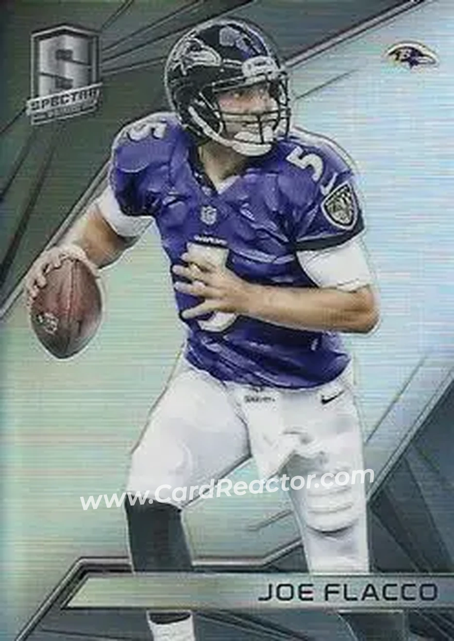 2015 Panini Spectra #56 - Joe Flacco - Baltimore Ravens - Front