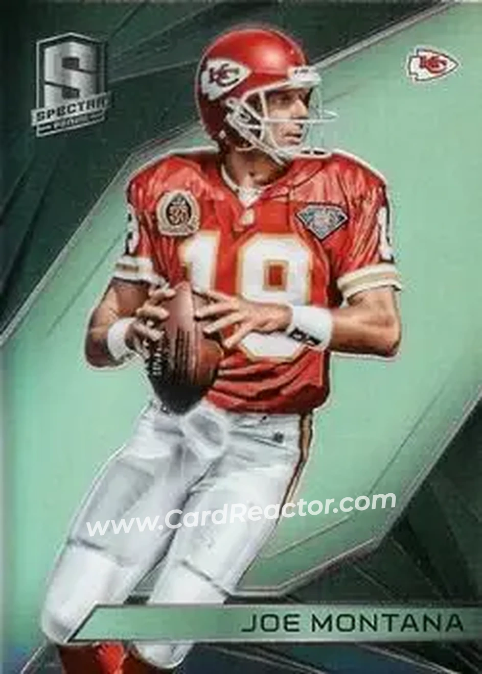 2015 Panini Spectra #58b - Joe Montana - Kansas City Chiefs - Front