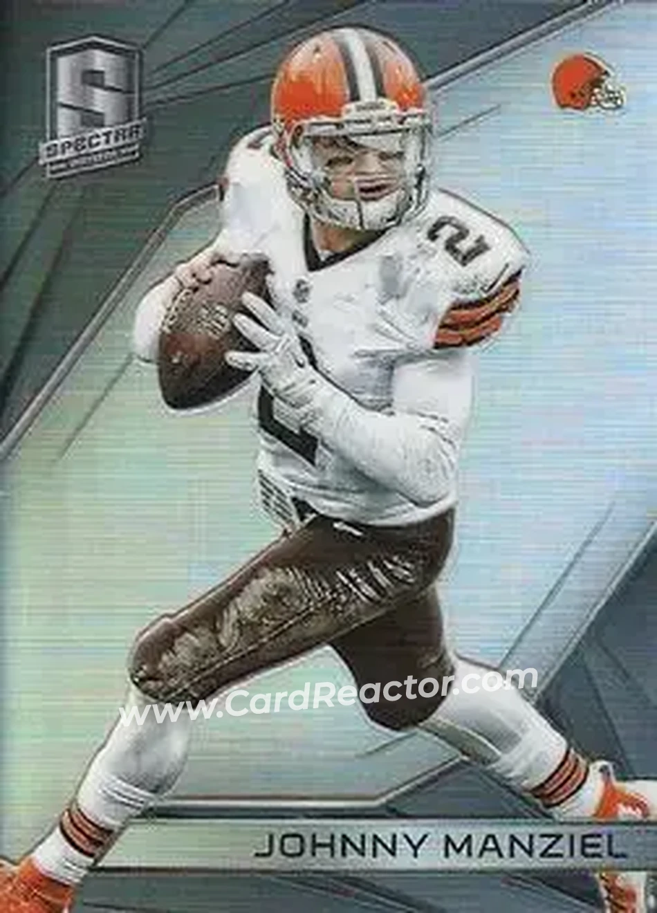 2015 Panini Spectra #61 - Johnny Manziel - Cleveland Browns - Front