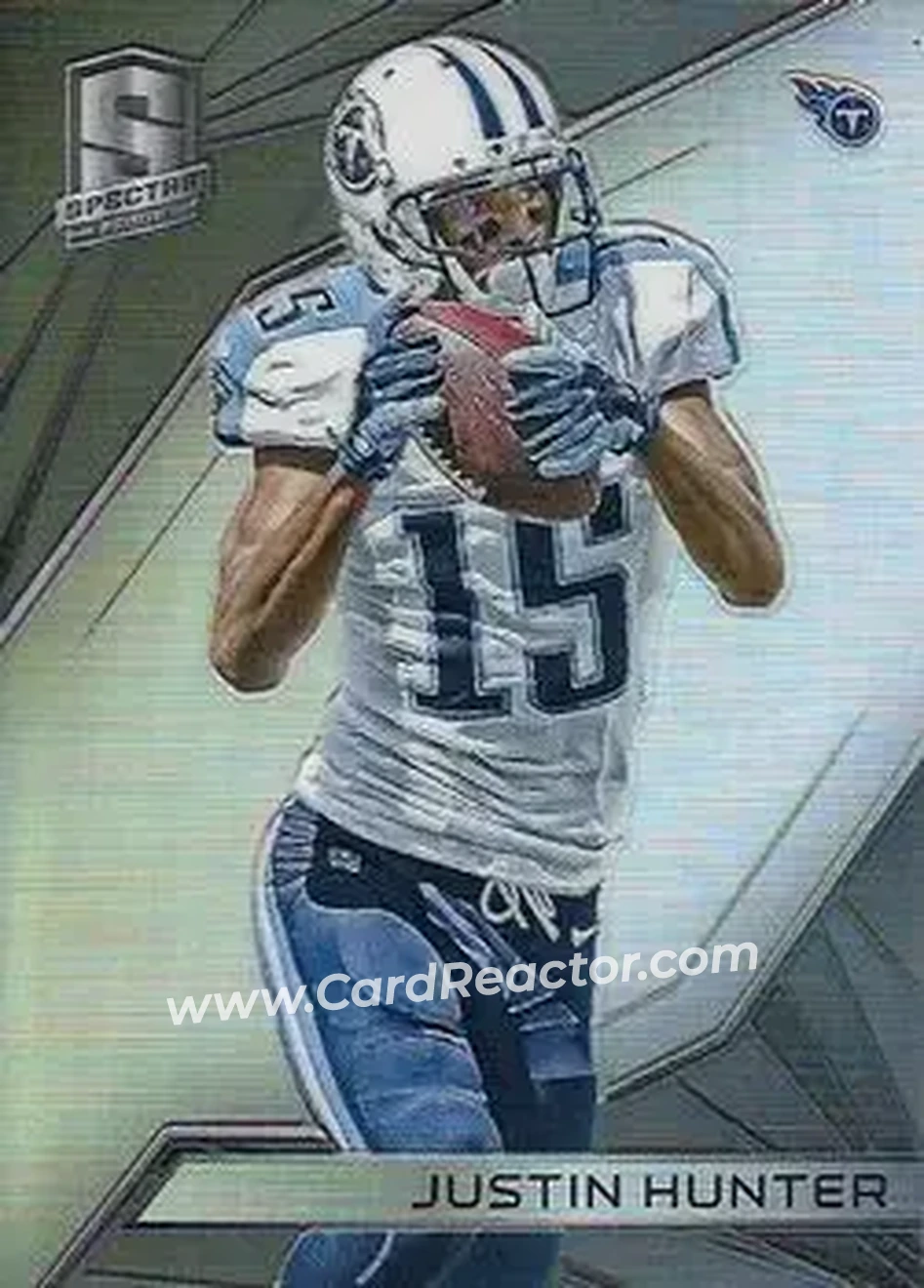 2015 Panini Spectra #66 - Justin Hunter - Tennessee Titans - Front