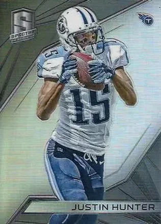 2015 Panini Spectra #66 - Justin Hunter - Tennessee Titans