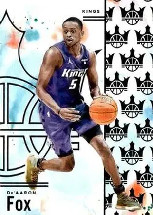 2024-25 Panini Court Kings #62 - De'Aaron Fox - Sacramento Kings