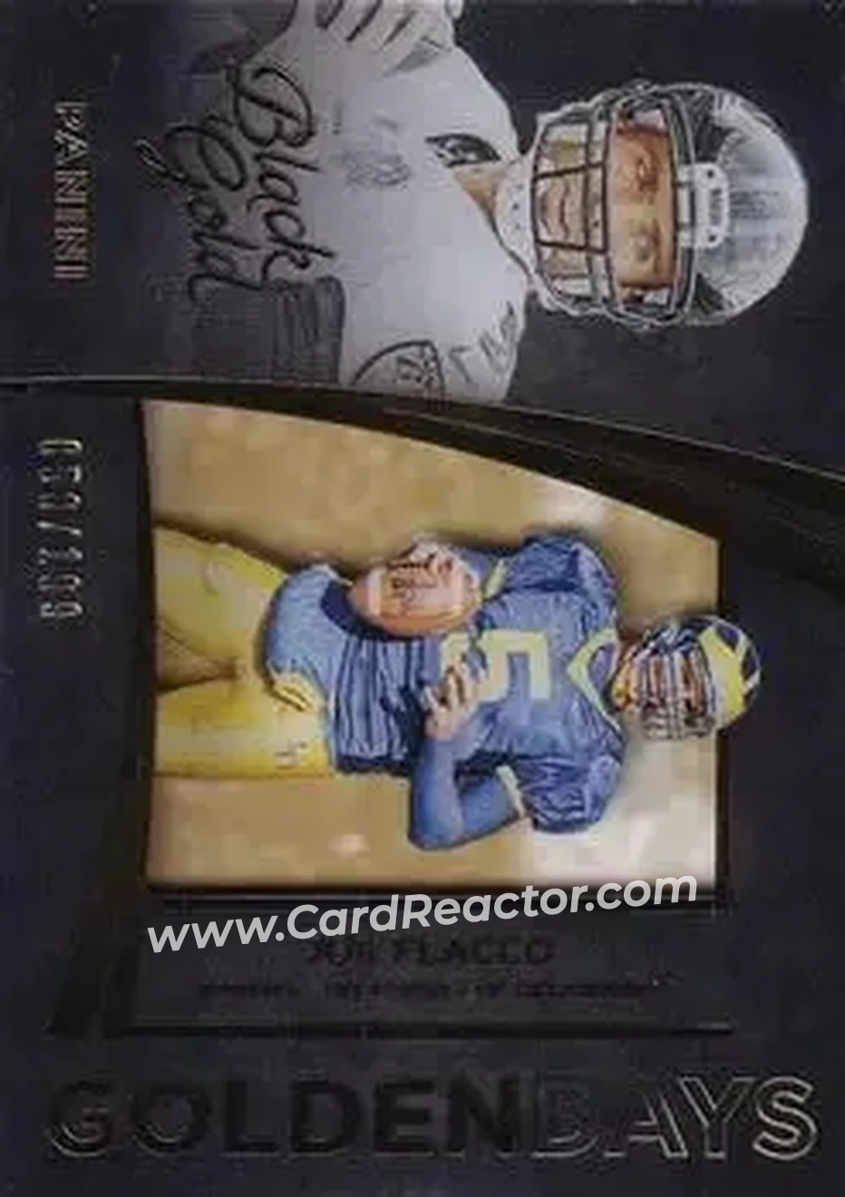 2015 Panini Black Gold - Golden Days #GDA-15 - Joe Flacco - Front