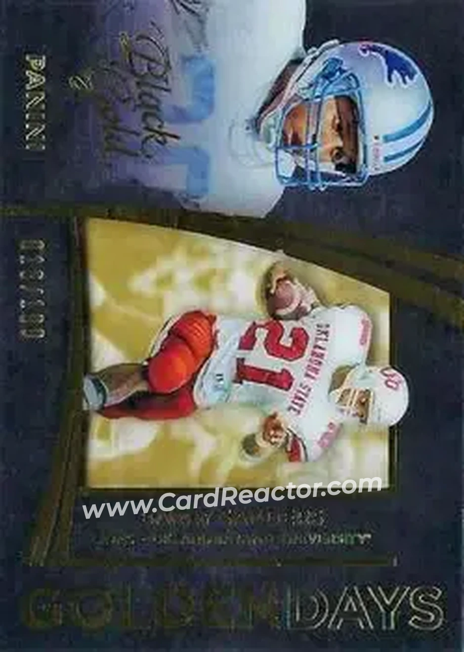 2015 Panini Black Gold - Golden Days #GDA-22 - Barry Sanders - Front