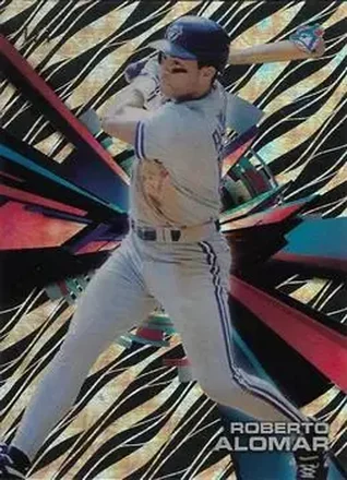 2015 Topps High Tek - Pattern 1A/B Grass/Waves Black Galactic Diffractor #HT-RA - Roberto Alomar - Toronto Blue Jays