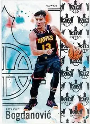 2024-25 Panini Court Kings #66 - Bogdan Bogdanović - Atlanta Hawks 2024-25 Panini Court Kings #66 - Bogdan Bogdanović - Atlanta Hawks
