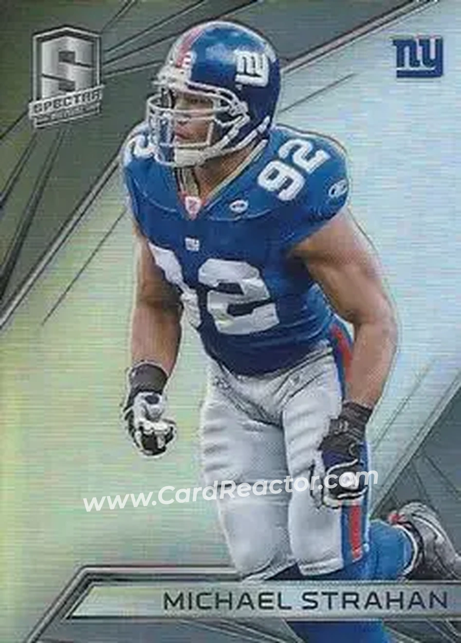 2015 Panini Spectra #84 - Michael Strahan - New York Giants - Front