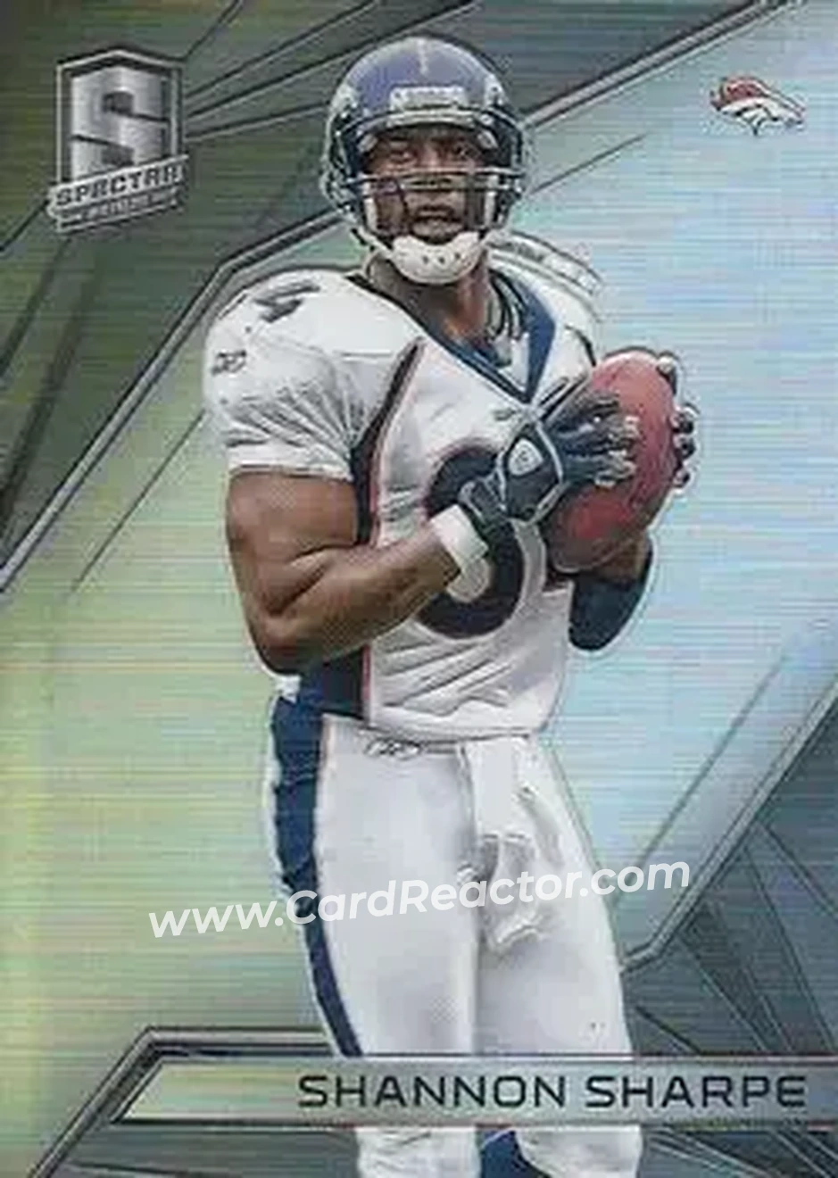 2015 Panini Spectra #100a - Shannon Sharpe - Denver Broncos - Front