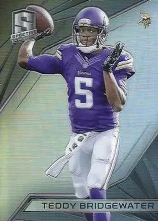 2015 Panini Spectra #106 - Teddy Bridgewater - Minnesota Vikings