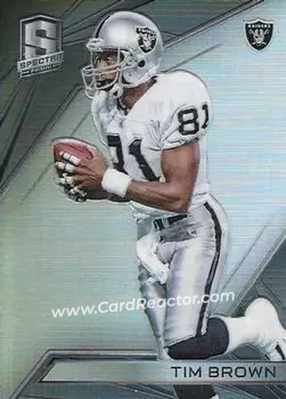 2015 Panini Spectra #110 - Tim Brown - Oakland Raiders - Front
