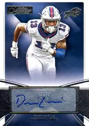 2015 Donruss Signature Series #405 - Dezmin Lewis - Buffalo Bills