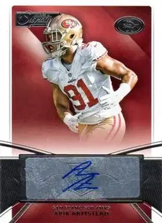 2015 Donruss Signature Series #417 - Arik Armstead - San Francisco 49ers