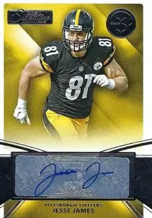2015 Donruss Signature Series #418 - Jesse James - Pittsburgh Steelers