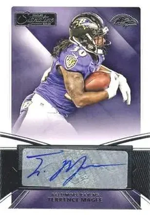 2015 Donruss Signature Series #443 - Terrence Magee - Baltimore Ravens