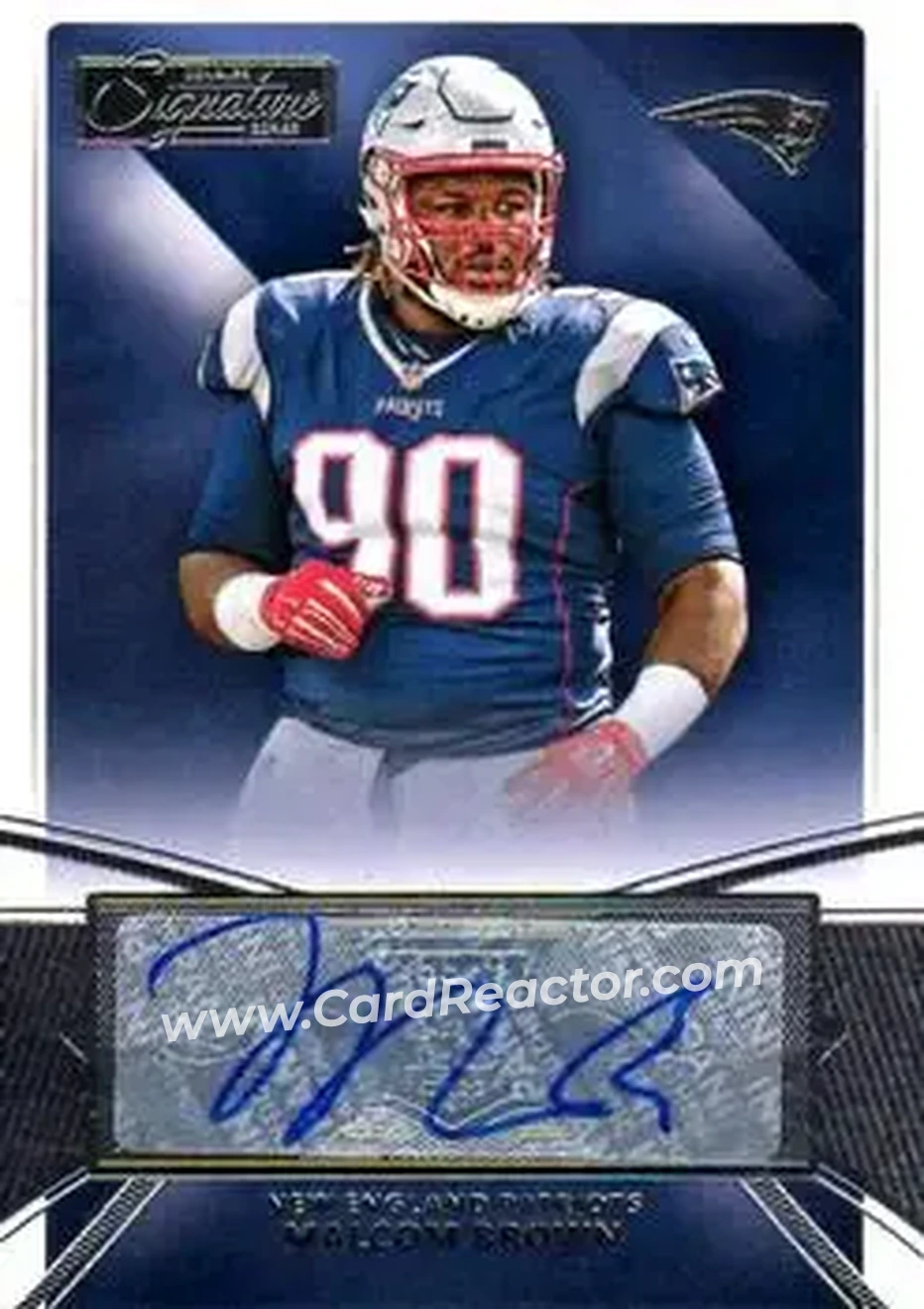 2015 Donruss Signature Series #447 - Malcom Brown - New England Patriots