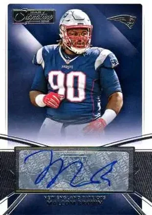2015 Donruss Signature Series #447 - Malcom Brown - New England Patriots