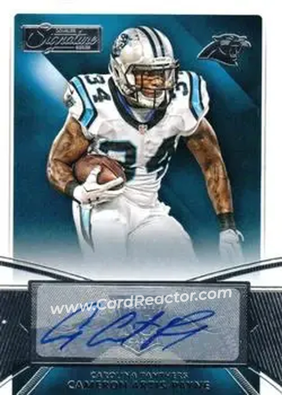 2015 Donruss Signature Series #459 - Cameron Artis-Payne - Carolina Panthers - Front