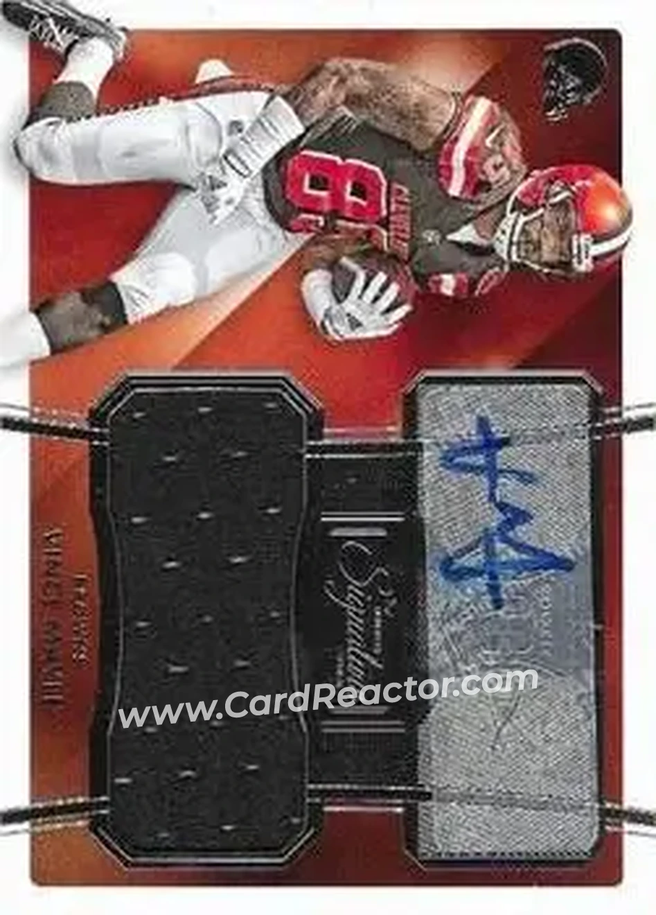 2015 Donruss Signature Series #462 - Vince Mayle - Cleveland Browns - Front