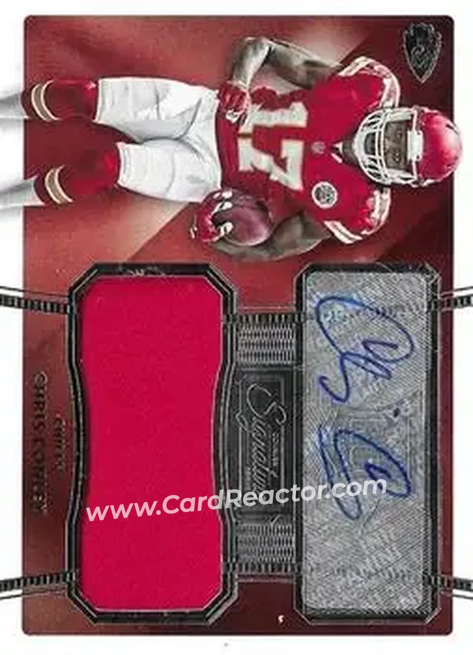 2015 Donruss Signature Series #465 - Chris Conley - Kansas City Chiefs - Front