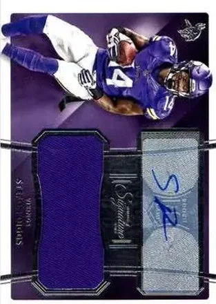 2015 Donruss Signature Series #468 - Stefon Diggs - Minnesota Vikings