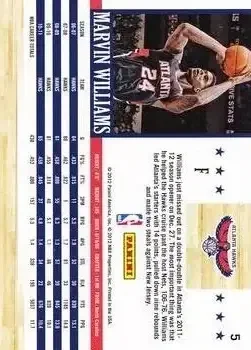Back of Marvin Williams
