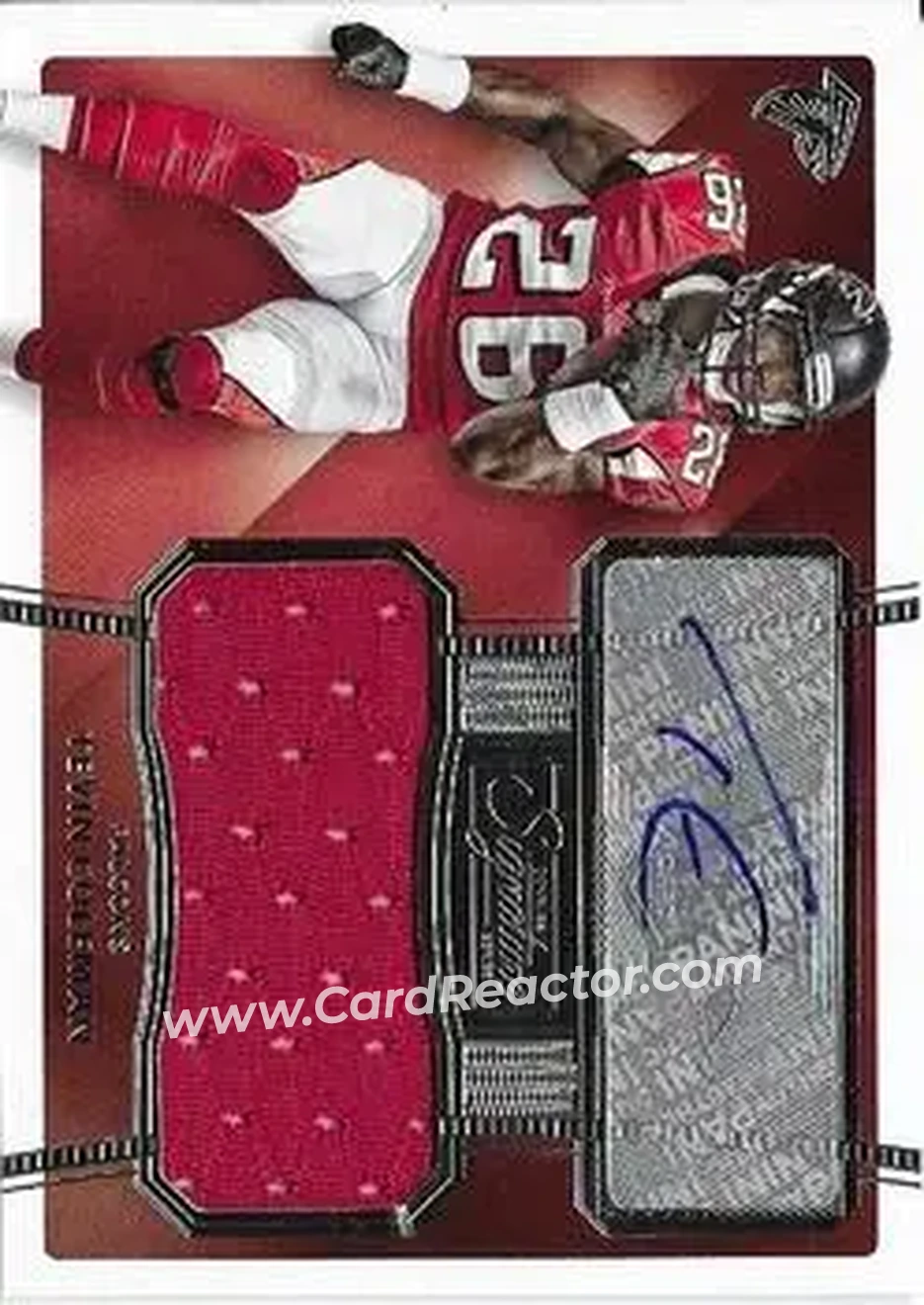 2015 Donruss Signature Series #491 - Tevin Coleman - Atlanta Falcons - Front