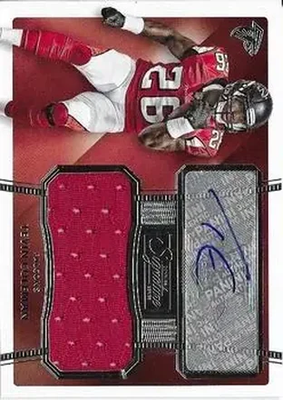 2015 Donruss Signature Series #491 - Tevin Coleman - Atlanta Falcons