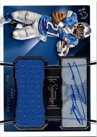 2015 Donruss Signature Series #492 - Ameer Abdullah - Detroit Lions