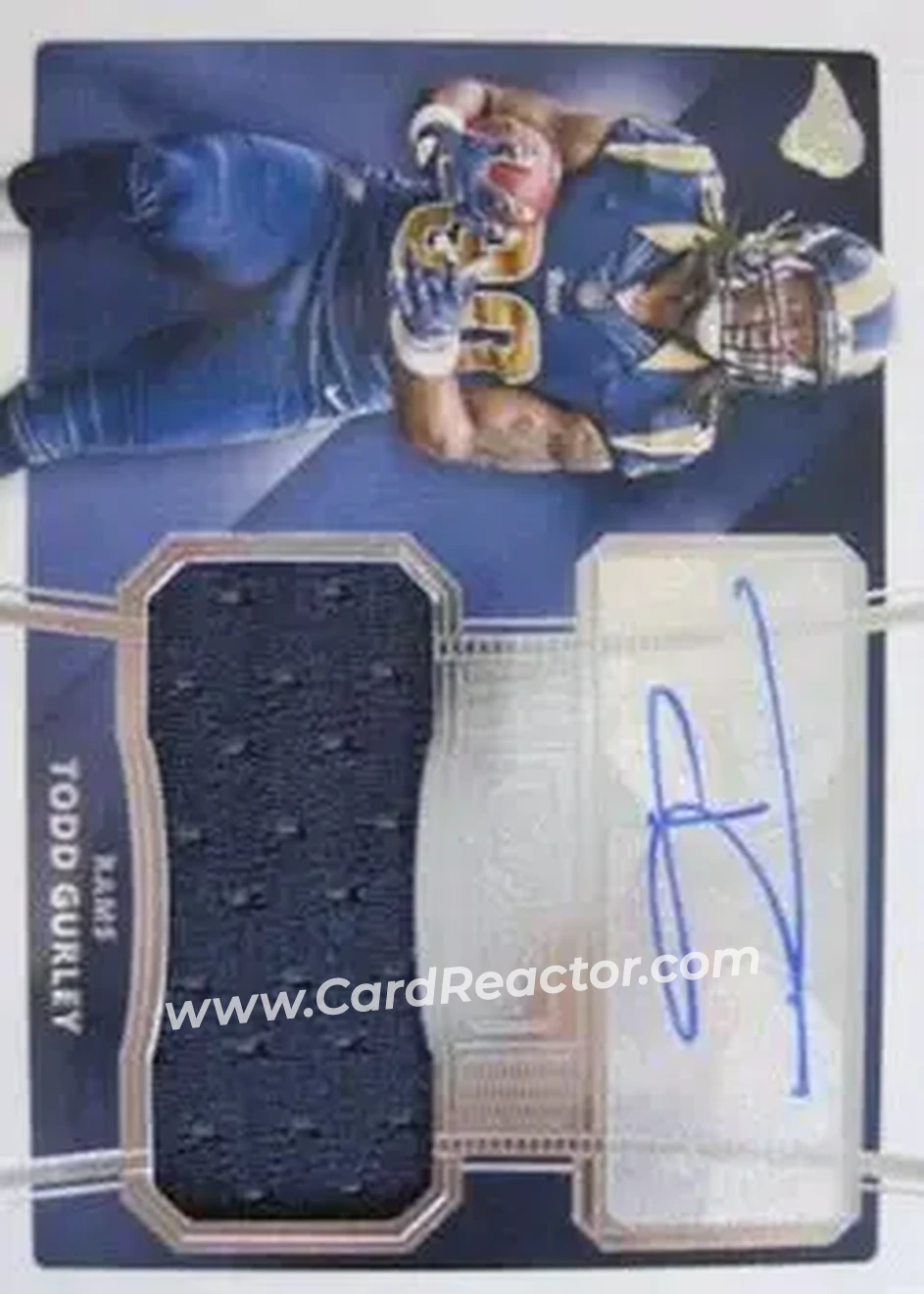 2015 Donruss Signature Series #494 - Todd Gurley II - St. Louis Rams - Front