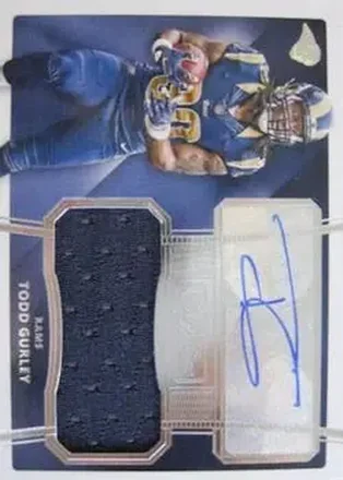 2015 Donruss Signature Series #494 - Todd Gurley II - St. Louis Rams