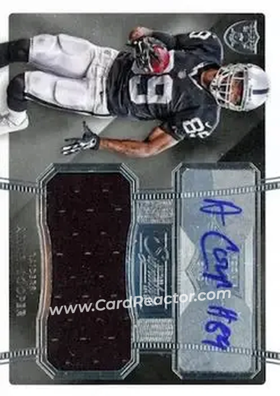 2015 Donruss Signature Series #496 - Amari Cooper - Oakland Raiders - Front