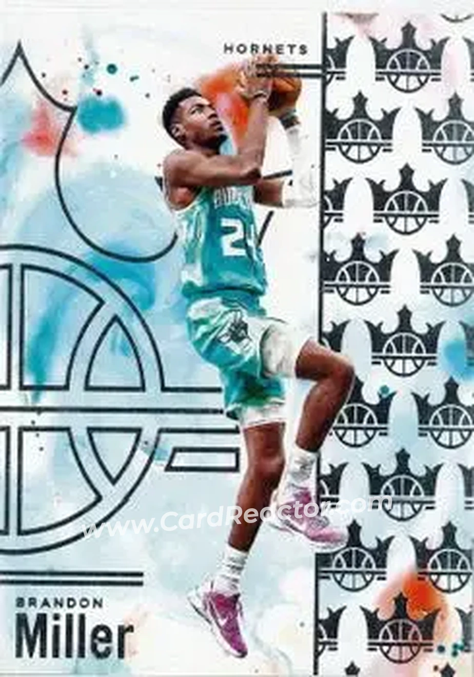 2024-25 Panini Court Kings #69 - Brandon Miller - Charlotte Hornets - Front