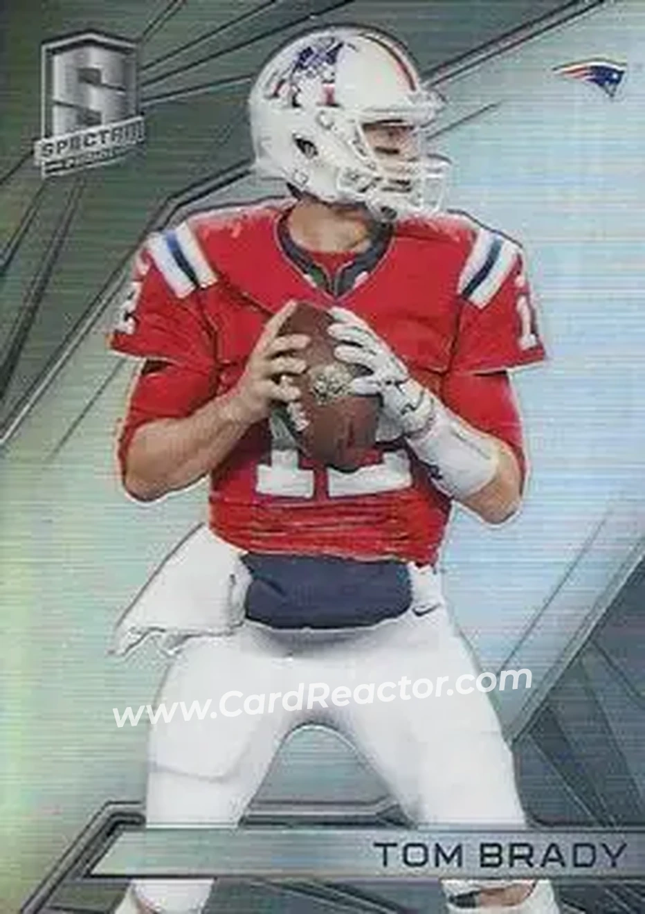 2015 Panini Spectra #111b - Tom Brady - New England Patriots - Front 2015 Panini Spectra #111b - Tom Brady - New England Patriots - Front