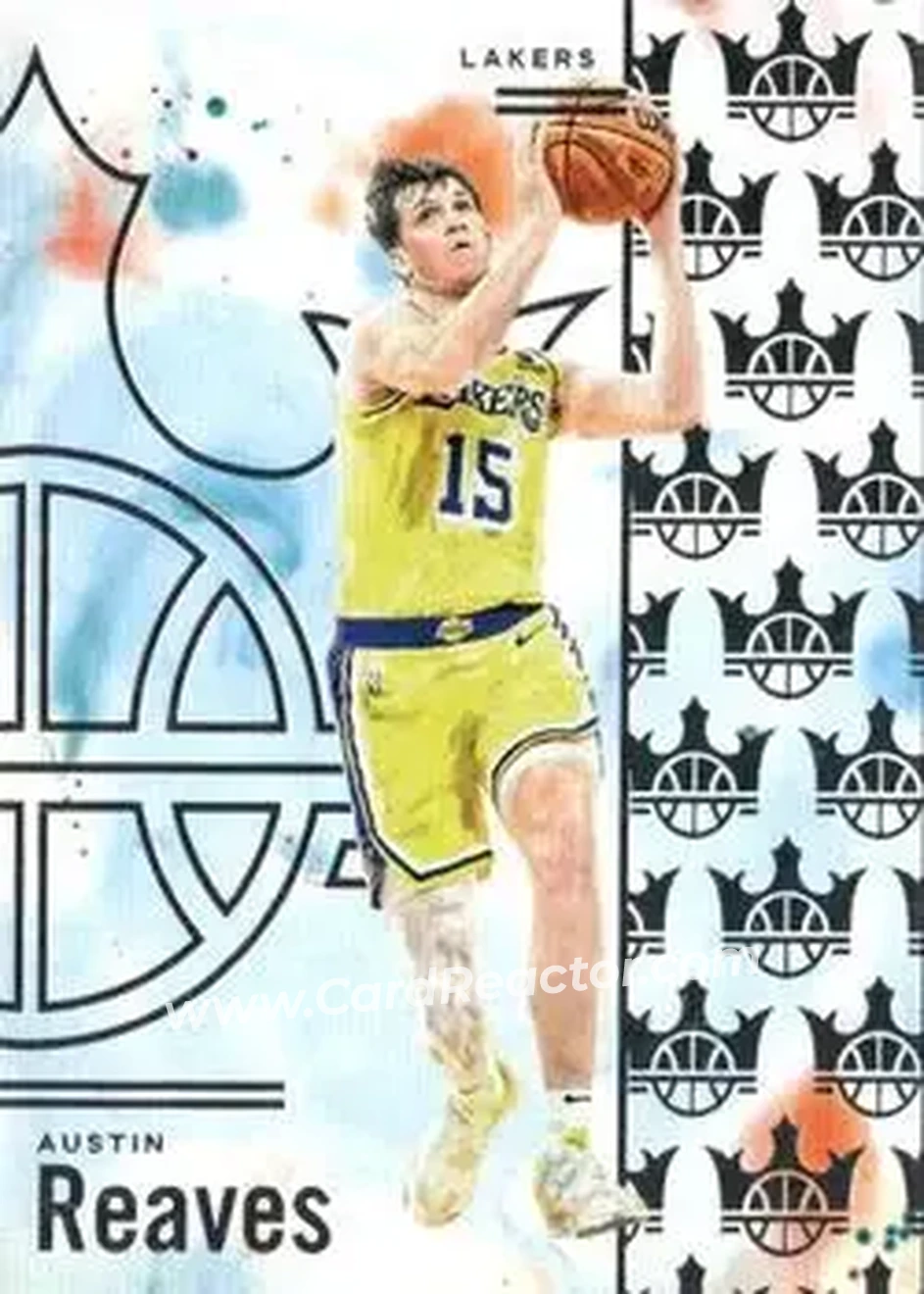 2024-25 Panini Court Kings #71 - Austin Reaves - Los Angeles Lakers - Front 2024-25 Panini Court Kings #71 - Austin Reaves - Los Angeles Lakers - Front