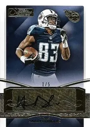 2015 Donruss Signature Series - Gold #241 - Harry Douglas - Tennessee Titans