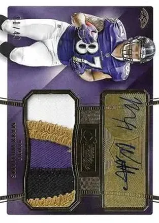 2015 Donruss Signature Series - Gold #477 - Maxx Williams - Baltimore Ravens