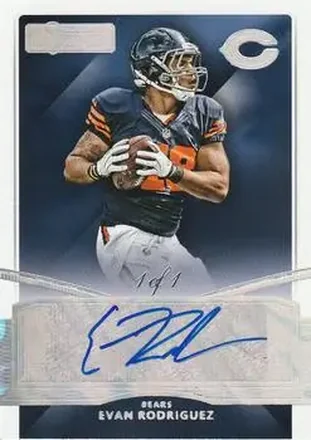 2015 Donruss Signature Series - Magma #29 - Evan Rodriguez - Chicago Bears