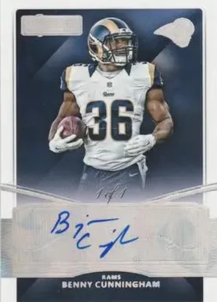 2015 Donruss Signature Series - Magma #30 - Benny Cunningham - St. Louis Rams