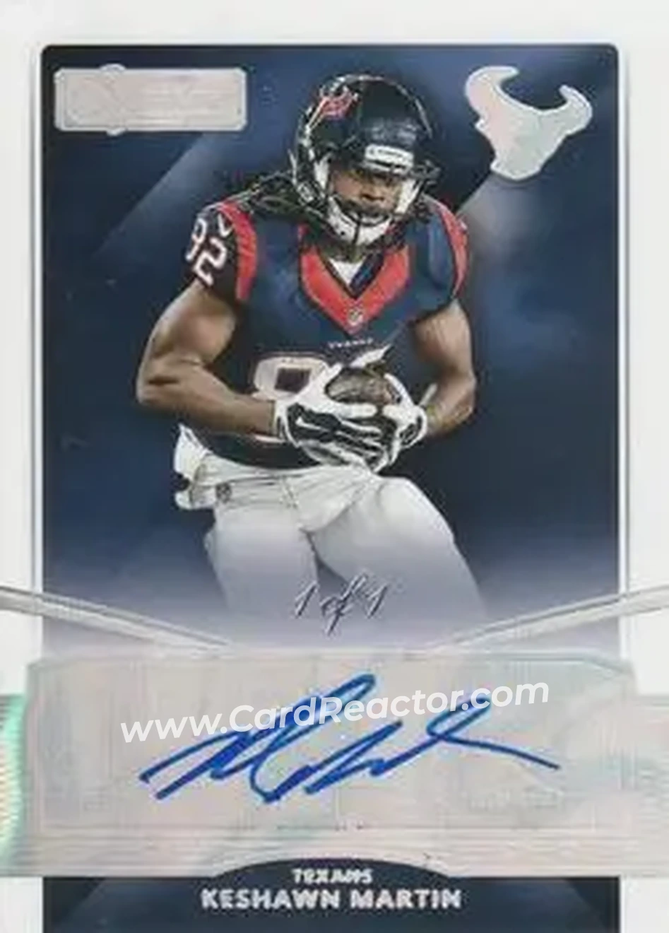 2015 Donruss Signature Series - Magma #60 - Keshawn Martin - Houston Texans