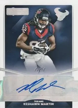 2015 Donruss Signature Series - Magma #60 - Keshawn Martin - Houston Texans