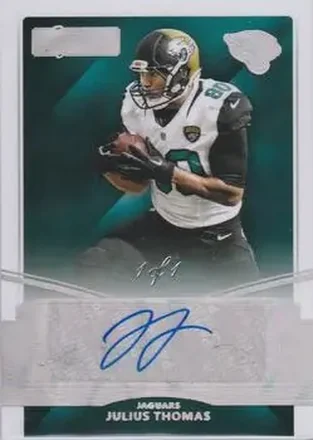 2015 Donruss Signature Series - Magma #104 - Julius Thomas - Jacksonville Jaguars