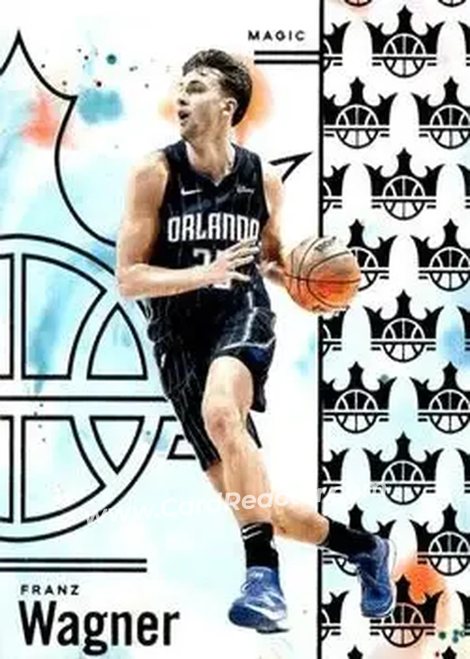 2024-25 Panini Court Kings #77 - Franz Wagner - Orlando Magic - Front