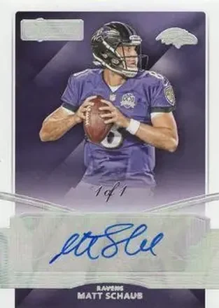 2015 Donruss Signature Series - Magma #183 - Matt Schaub - Baltimore Ravens