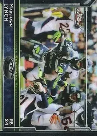 2015 Topps Chrome Mini #1 Marshawn Lynch