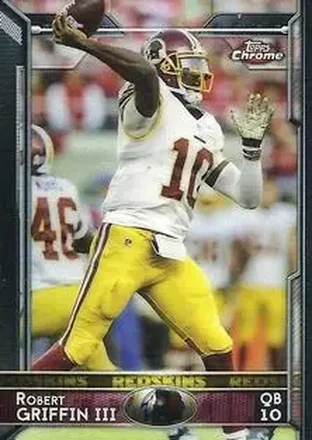 2015 Topps Chrome Mini #3 - Robert Griffin III - Washington Redskins