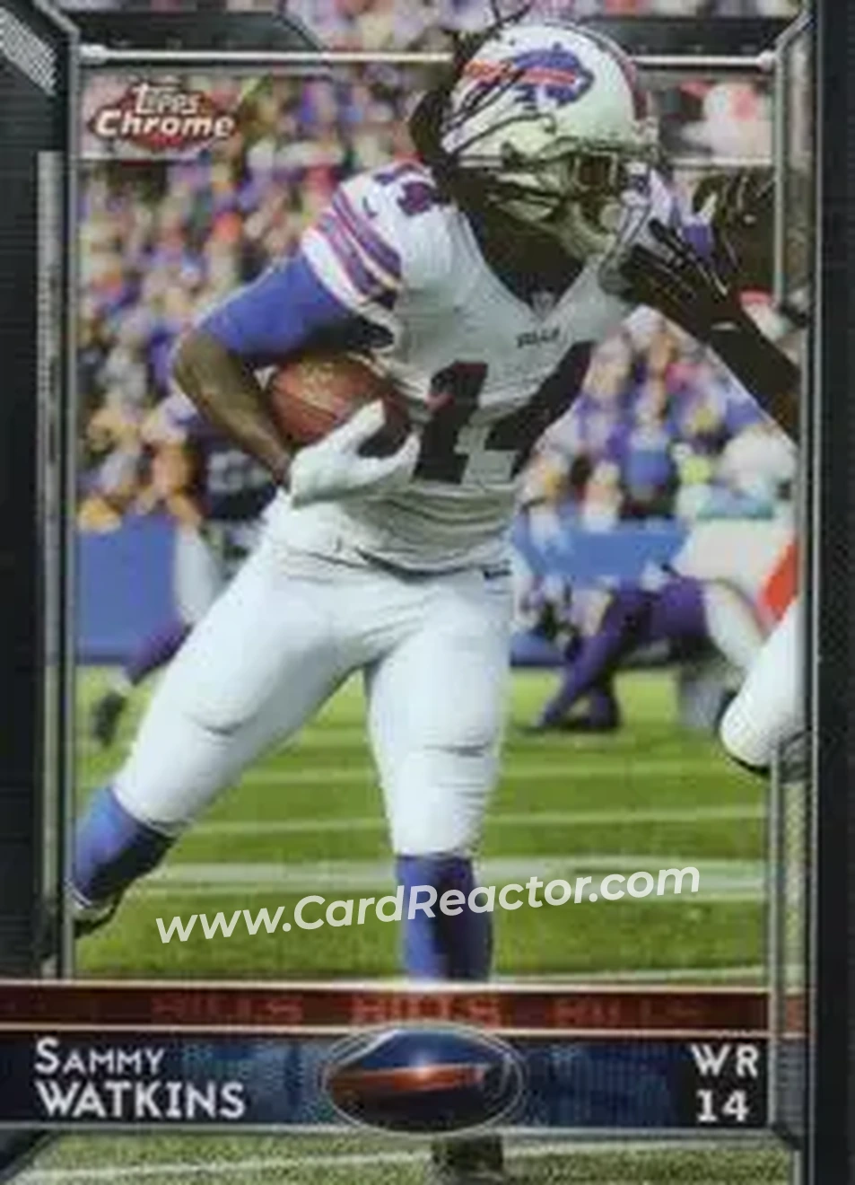 2015 Topps Chrome Mini #4 - Sammy Watkins - Buffalo Bills - Front