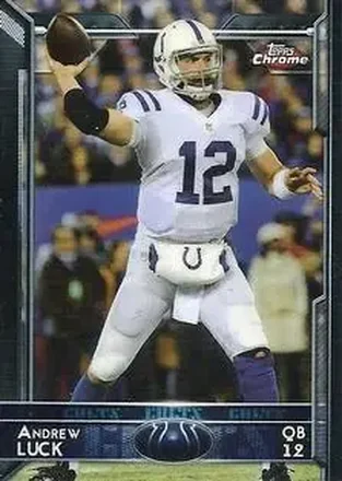 2015 Topps Chrome Mini #6 - Andrew Luck - Indianapolis Colts