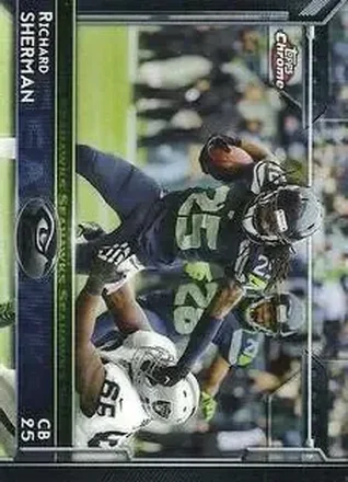 2015 Topps Chrome Mini #9 Richard Sherman